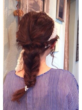 ヘアーサロン リノ(Hair Salon Lino) おしゃれターバンアレンジ