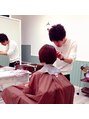 リノ ヘア(Lino hair) 撮影の仕込み風景です