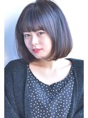 MAUVE☆AW【透明感】大人ボブ