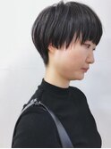 刈り上げマッシュショート