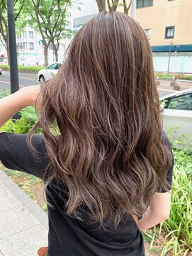 ディーカヘアーセンダイ(Di KA HAIR sendai) ハイライト/べージュ/上品/大人カジュアル/レイヤーカット