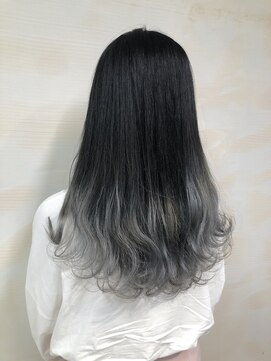 アンククロス 表参道(ANKH CROSS) ブルーシルバーグラデーション