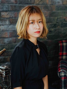 フローラビューティーヘアー(Flora Beauty Hair) ぷつっとボブスタイル/20代/30代/40代/50代/岡山/表町