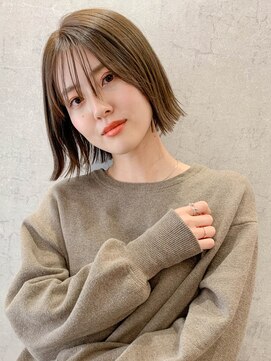 テトテ 三宮店(Tetote) 【tetote神戸三宮】小顔×ボブ×シースルーバング