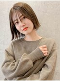 【tetote神戸三宮】小顔×ボブ×シースルーバング
