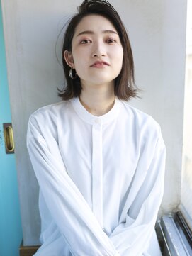 バース(BIRTH) 天神【BIRTH】くすみカラーぱっつんボブウルフボブウルフボブ3