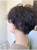 【新宿ペネロープ】マッシュショートウェーブパーマ  担当 RYO