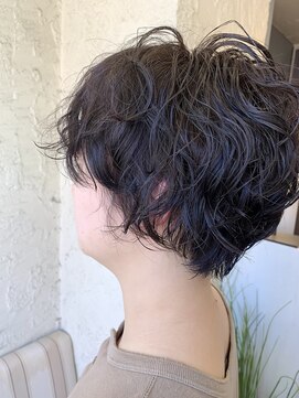 ペネロープ(Penelope) 【新宿ペネロープ】マッシュショートウェーブパーマ 担当 RYO