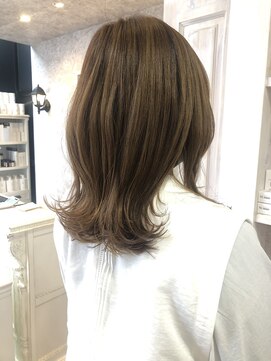 キャアリー(Caary) 福山美容室caary大人気イルミナカラーマットベージュ