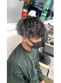 ツイストスパイラル×ホワイトメッシュ