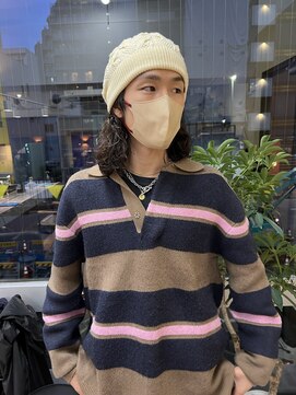 ローカル 四ツ谷(Local) メンズボブパーマ