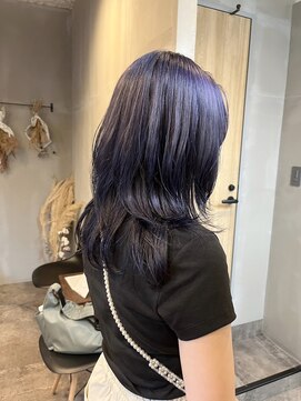 フレーム なんば店(FRAME) ◎暗めのヴァイオレットカラー