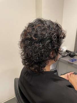 ヘアーアンドメイクアップ ケー インターナショナル 神楽坂(Ke' International) カーリーショートヘア　ウェーブ　癖毛