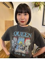 ロティー(loty)&nbsp;【hono】顎ラインボブ/ぱつっとボブ/黒髪