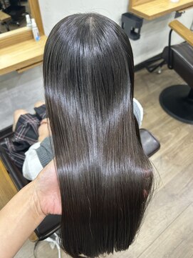 アンフィシュピトロワ(AnFye spi tlow) 【髪質改善】ジュエリーシステム×【縮毛矯正】【髪質改善】