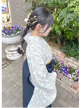 ファーレンピュアスウィート(fahren-pure-suite) 祝卒業式お支度ヘアーセット、お着付け