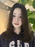 【土日祝】カット＋イルミナカラー＋最高級Aujuaトリートメント15400#高槻