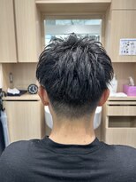 リバティシェアバーバー 銀座(LIBERTY SHARE BARBER)&nbsp;【メンズカット】ツーブロショートレイヤースタイル