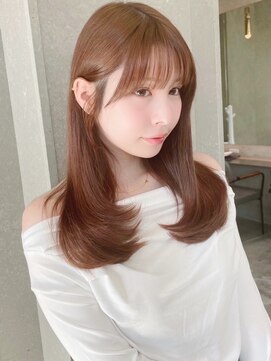 ロンド リリー 銀座(Lond Lily) ブリーチなし地毛風グレージュ☆髪質改善/レイヤーカット[銀座]