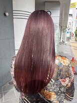 クーヘアー(coohair)&nbsp;ボルドーレッドグラデーション