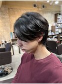 メンズウルフニュアンスパーマ