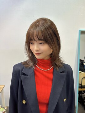 ソアー(SOAR) ミディアムヘア×フェイスレイヤー