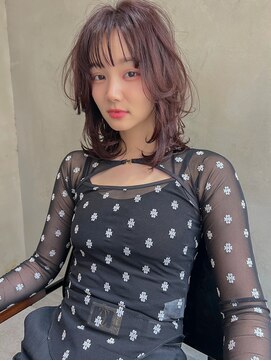 エイミー(Aimee) Aimee 町田   ピンクブラウン×レイヤーカット