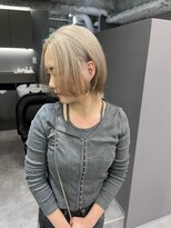 ロテ 名古屋 名駅店(Lote.)&nbsp;ホワイトグレージュ/デジタルパーマ/フェザーパーマ/名駅