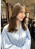 __ニュアンス顔まわりcut×ヘーゼルベージュ