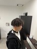 カット＋特殊パーマ