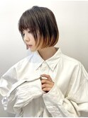 ハイライトカラー/くびれヘア/レイヤーパーマ/ミニボブ[銀座]