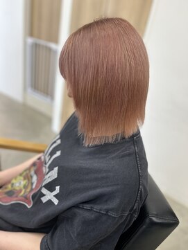 ヴィンスジオ 岐阜駅南(vince gio) ピンクベージュ/ボブ