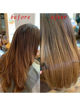 ヘアーサロン ココア(hair salon cocoa) シルキーグロウストレート