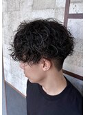 波巻きパーマ/ツイストスパイラル/メンズパーマ/郡山