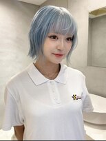 ペレ アネックス 大阪梅田茶屋町店(PELE ANNEX)&nbsp;くびれヘア/アプリコットオレンジ/夏のヘアアレンジ/梅田