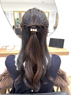 サーカス 町田(circus) ハーフアップ♪