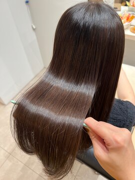 【ameri miyuki】モカムースカラーでまろやか艶髪に◎