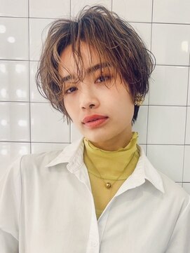 マノ 千歳烏山(MaNO) 〈a14〉ショート韓国ボブハイライト髪質改善ブリーチ前髪20,30代