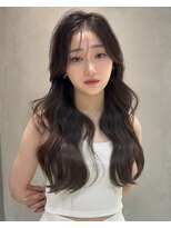 アンフィニー 仙台(ANFINI)&nbsp;黒髪髪質改善仙台縮毛矯正レイヤーカットクラゲヘアー前髪韓国