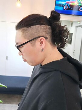 エイス 梅田 中津(Ace) マンバンヘア ウェーブパーマ