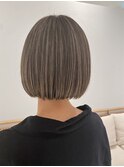 白髪ぼかし×地毛ハイライト