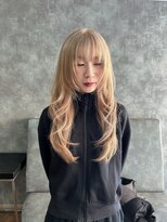 コルト(COLT) シースルーバング×ロングレイヤースタイル