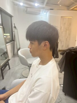 メンズカット バイ ソイクフ(メンズカット by SOY-KUFU) 20代30代40代◎ツーブロックマッシュショート簡単スタイリング