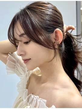 エジョン 三鷹店(Aejon) 三鷹レイヤーカット韓国ダブルカラー顔周り前髪カットボブ