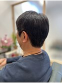 メンズナチュラルショートヘア★ナチュラルカラー★もとめ。