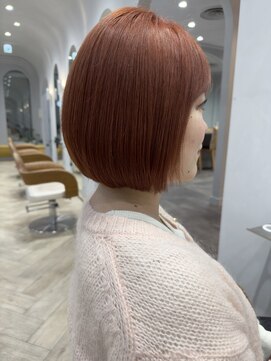 ティエラ 原宿 表参道(Tierra) 〈Tierra毛利仁美〉ダブルカラーで高発色オレンジカラー