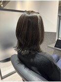 アッシュベージュ×くびれレイヤー