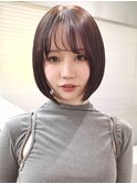 渋谷駅1分/109隣★ブリーチなしチョコブラウン＆ぷつっとボブ