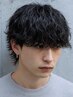【メンズ限定】メンズカット+ツイストスパイラルor波巻きパーマ ¥11000