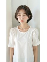 アーツ 茅ヶ崎(arts)&nbsp;ショートカット20代30代40代前髪あり面長丸顔ショートボブ